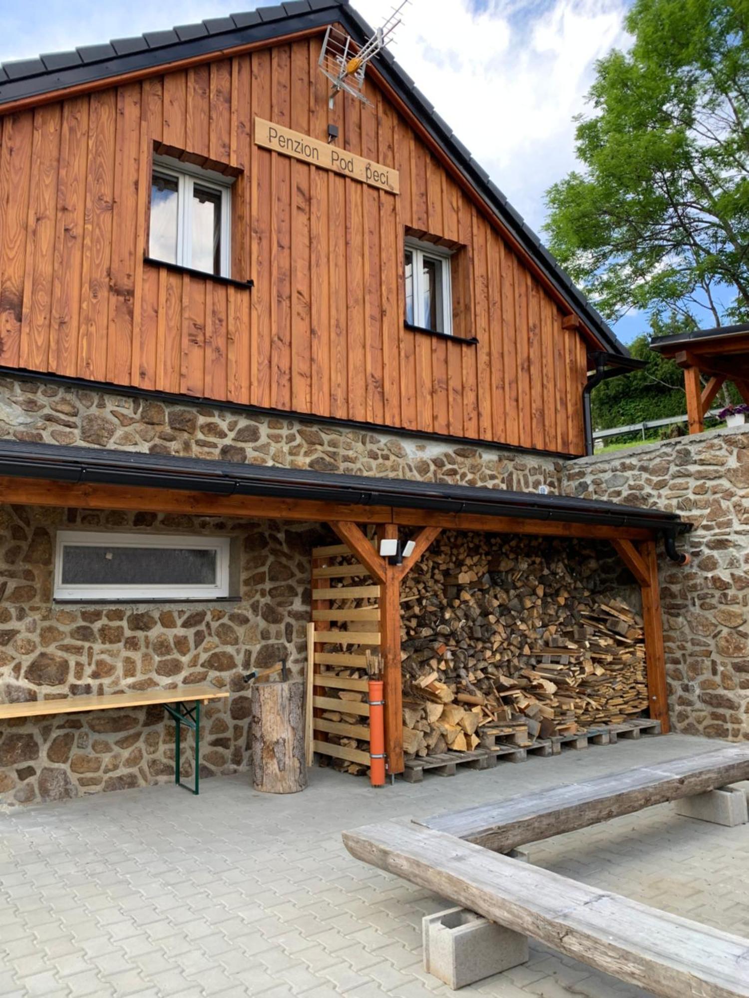 Penzion Pod Peci Ленора Экстерьер фото